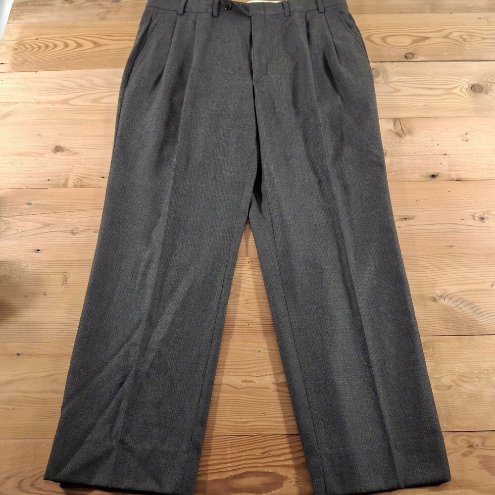 Nautica Dress Pants 100% Wool 38x30 Mens